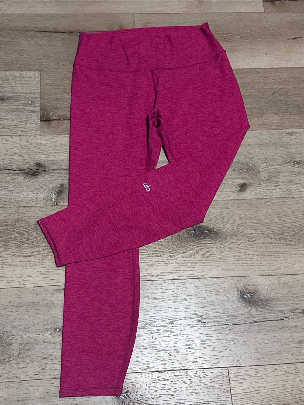 ALO Yoga Pink High-Waist Leggings